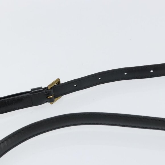 Authentic LOUIS VUITTON Epi Trocadero 23 Shoulder Bag Black M52302 LV - Picture 6 of 16